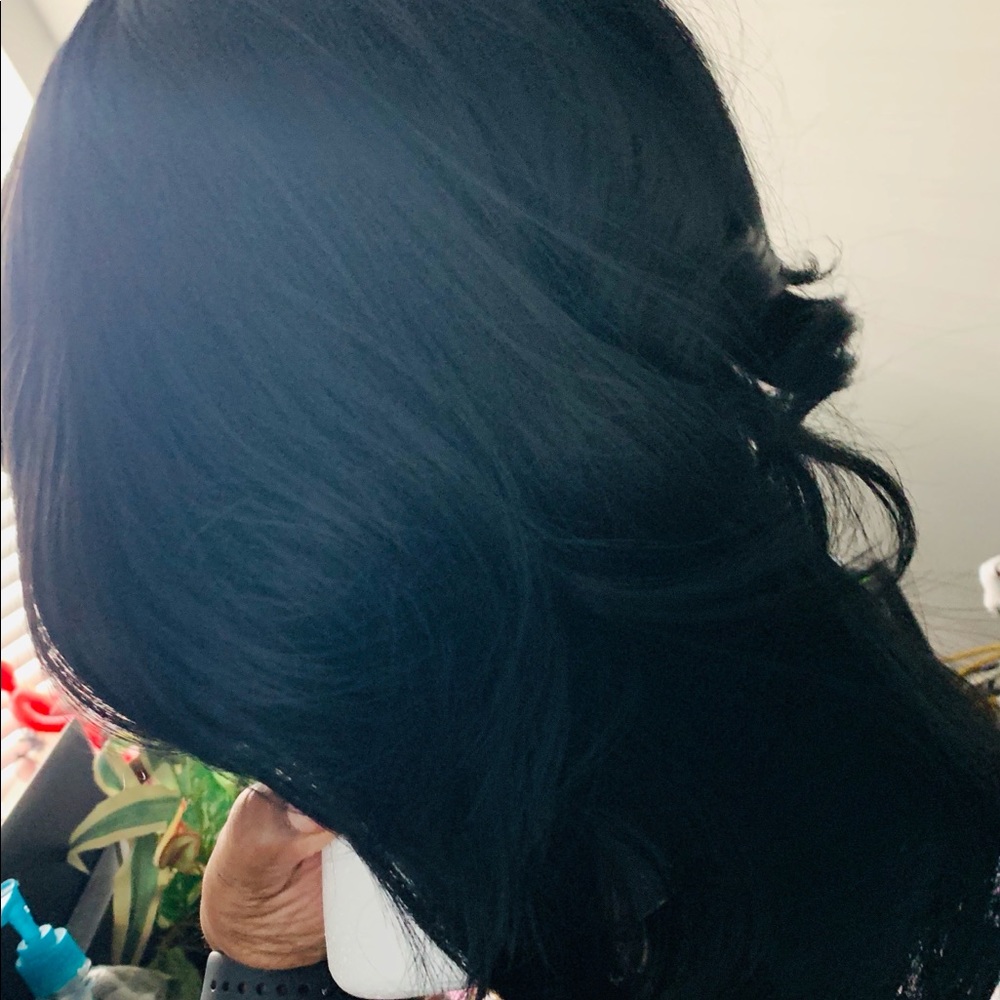 Synthetic Inverted Bob Wig - Picture 5 of 5